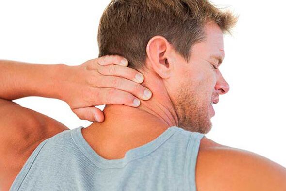 bolesť krku v dôsledku osteochondrózy